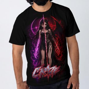 CRAZE - Akira Vaelith Split Men's O-Neck T-Shirt